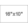 16"x10"x4" Size Marker | Flat Granite Marker