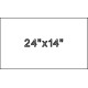 24"x14"x4" Size Marker | Flat Granite Marker