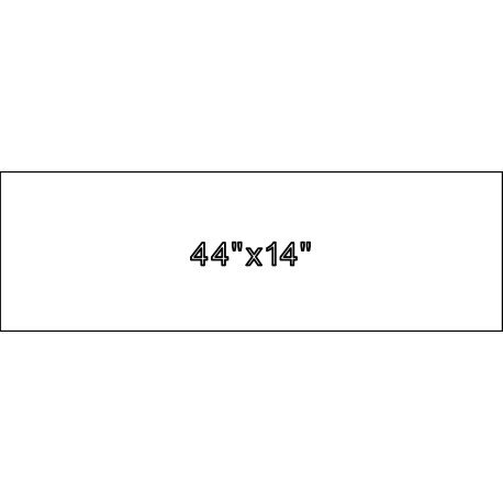 44"x14"x4" Size Marker | Flat Granite Marker